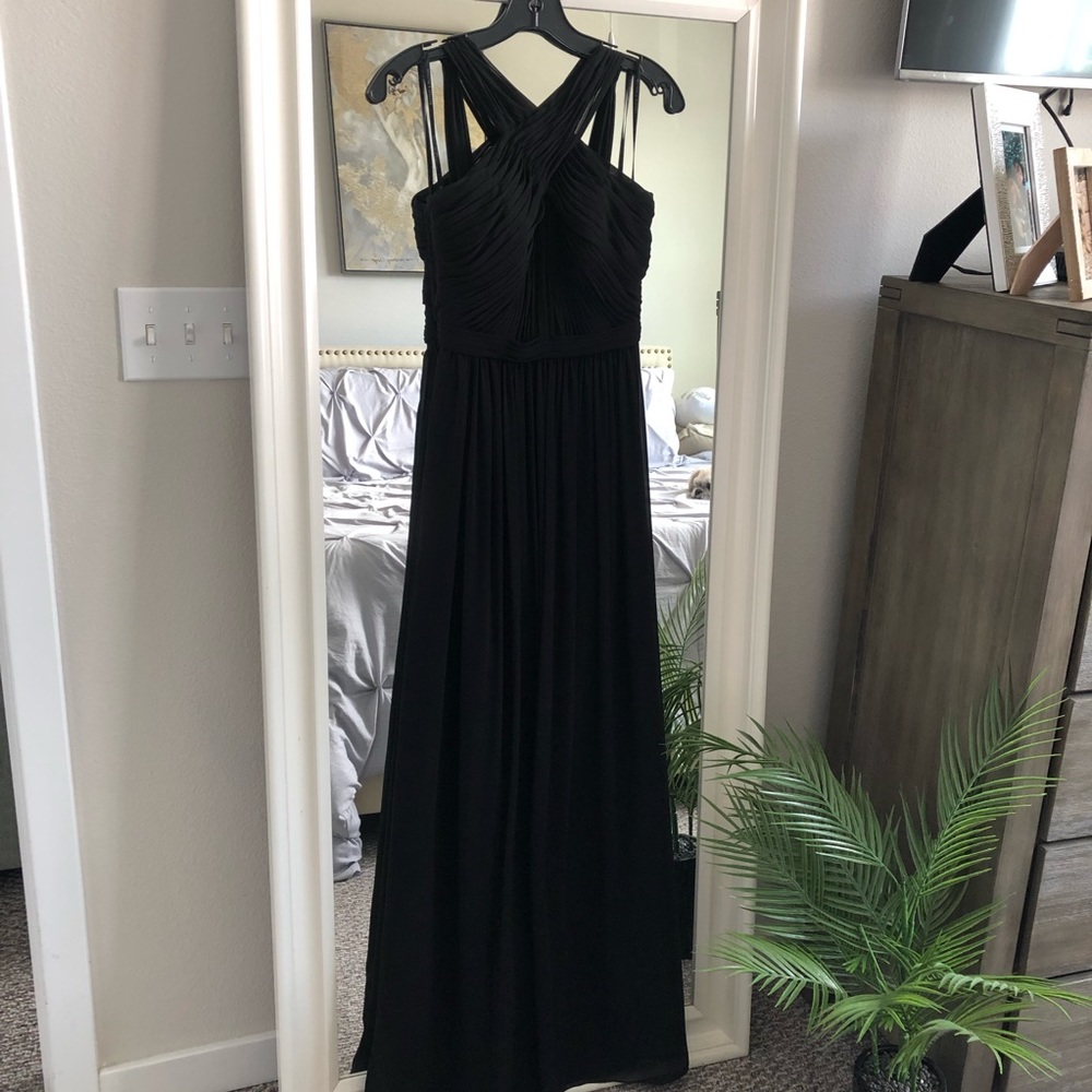 Watters & Watters Black Gown SZ 0